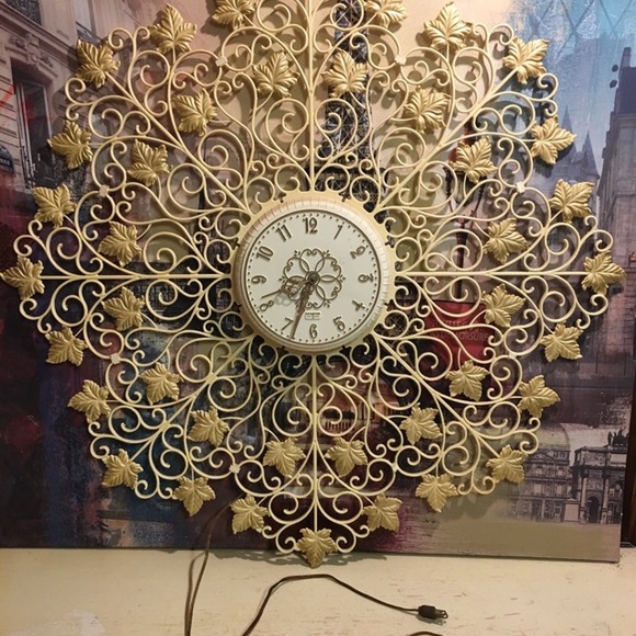 Rare Vintage Spartus Clock 34” - Picture 2 of 13